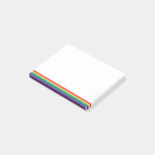 Rainbow Flag Pride Post-it Notes (Schuin)