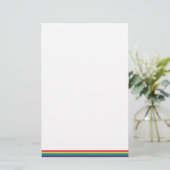 Rainbow Flag Pride Stationery Briefpapier (Staand voorkant)