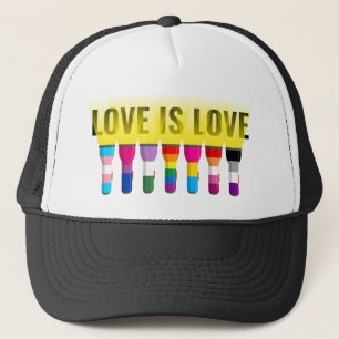 Rainbow Flag Pride zaklampen Shine A Light: Liefde Trucker Pet