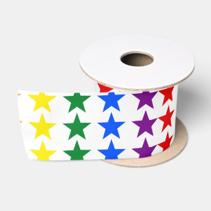 RAINBOW FLAG STARS + uw ideeën Lint