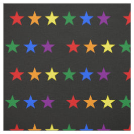 RAINBOW FLAG STARS + uw ideeën Stof
