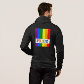 Rainbow Flag Sweat - shirt à capuche & LGBT, mode (Dos entier)