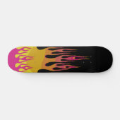 Rainbow Flame Skateboard (Horizontaal)