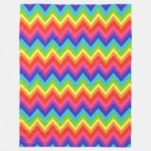 Rainbow Fleece Blanket Gift Deken
