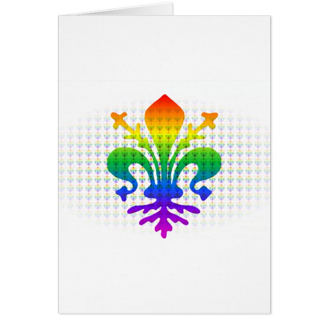 Rainbow Fleur-de-lis (Voorkant)