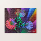Rainbow Floral Legpuzzel (Horizontaal)