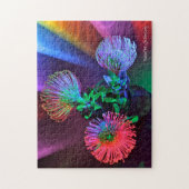 Rainbow Floral Legpuzzel (Verticaal)