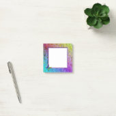 [Rainbow Floral Lijst] Abstract met vlinder Post-it® Notes (Kantoor)