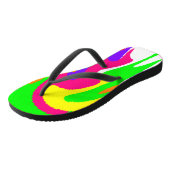 "Rainbow Floral" Teenslippers (Schuin)