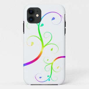 Rainbow Flourish iPhone 11 Hoesje