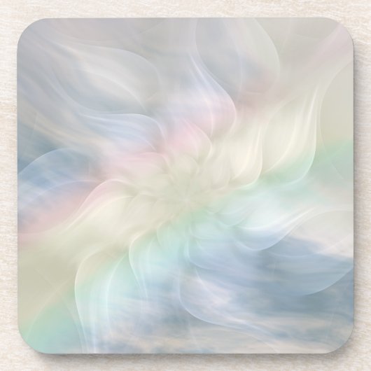 Rainbow Flower Mandala Drankjes Onderzetter (Voorkant)