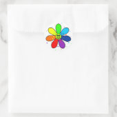 Rainbow Flower Stickers (Tas)