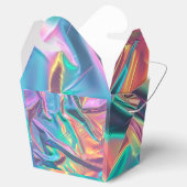 Rainbow Folie Look Bedankdoosjes (Geopend)