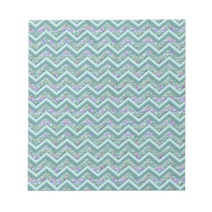 Rainbow Folie ZigZag Pattern Notitieblok