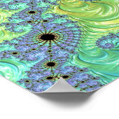 Rainbow Fractal Poster (Hoek)