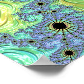 Rainbow Fractal Poster (Hoek)