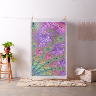 Rainbow Fractal Stof