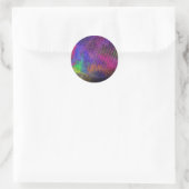 Rainbow Fractal Texture Sticker (Tas)