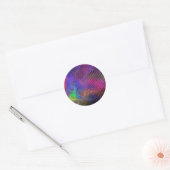Rainbow Fractal Texture Sticker (Envelop)