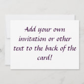 Rainbow Friendship Hearts Invite of Invitation Kaart (Achterkant)