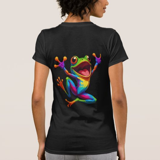 Rainbow Frog T-shirt (Achterkant)
