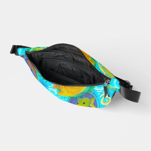 Rainbow Frogs Fanny Pack Heuptasje (Open)
