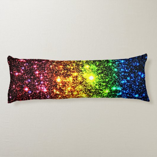 Rainbow Galaxy Body kussen (Achterkant)