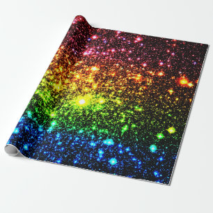 Rainbow Galaxy Wrapping Paper Cadeaupapier
