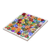 Rainbow Garden Tegeltje (Zijkant)