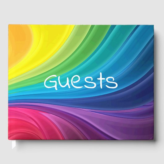rainbow gastenboek (Voorkant)