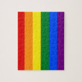 Rainbow Gay Pride Flag Legpuzzel (Verticaal)