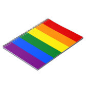 Rainbow Gay Pride Flag Notitieboek (Linkerzijde)