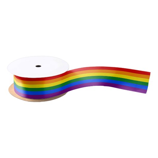 RAINBOW GAY PRIDE FLAG | RIBBON LINT (Spoel)