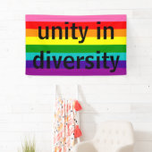 Rainbow Gay Pride LGBT Original 8 Stripes Flag Spandoek (Insitu)