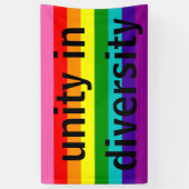 Rainbow Gay Pride LGBT Original 8 Stripes Flag Spandoek (Verticaal)