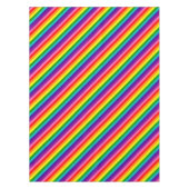 Rainbow Gay Pride LGBT Original 8 Stripes Flag Tafelkleed (Voorkant)