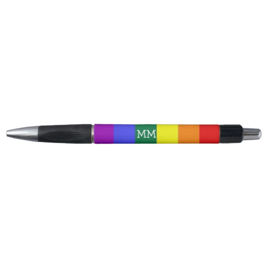Rainbow Gay Pride LHBT gepersonaliseerd Pen (Voorkant)