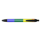 Rainbow Gay Pride LHBT gepersonaliseerd Zwarte Inkt Pen (Achterkant)
