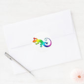 Rainbow Gecko Stickers (Envelop)