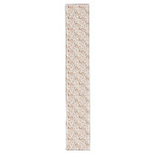 Rainbow-geïnspireerde Boho Table Runner Minimalist Lange Tafelloper (Voorkant)