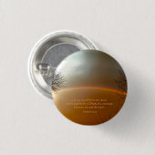 Rainbow Genesis Bijbelvers Ronde Button 3,2 Cm (Voorkant /achterkant)