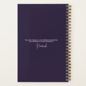 Rainbow Geometric Elephant Cosmic Forest Journal (Verso)