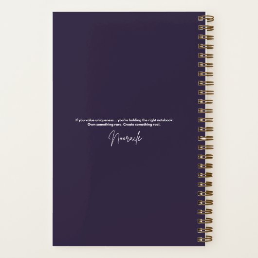 Rainbow Geometric Elephant Cosmic Forest Journal (Verso)