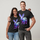 Rainbow Geometric Rabbit T-shirt (Unisex)