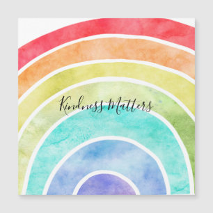 Rainbow gepersonaliseerd inspirerend quote