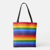 Rainbow Gepersonaliseerd Tote Bag (Achterkant)