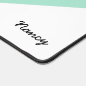 Rainbow Gepersonaliseerde naam Aangepaste geperson Bureaumat (Hoek)