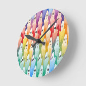 Rainbow Ghost Ronde Klok (Hoek)