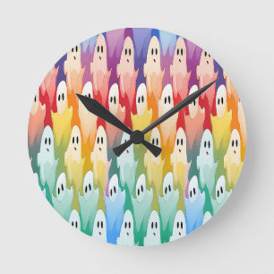 Rainbow Ghost Ronde Klok