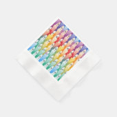 Rainbow Ghosts Servet (Hoek)